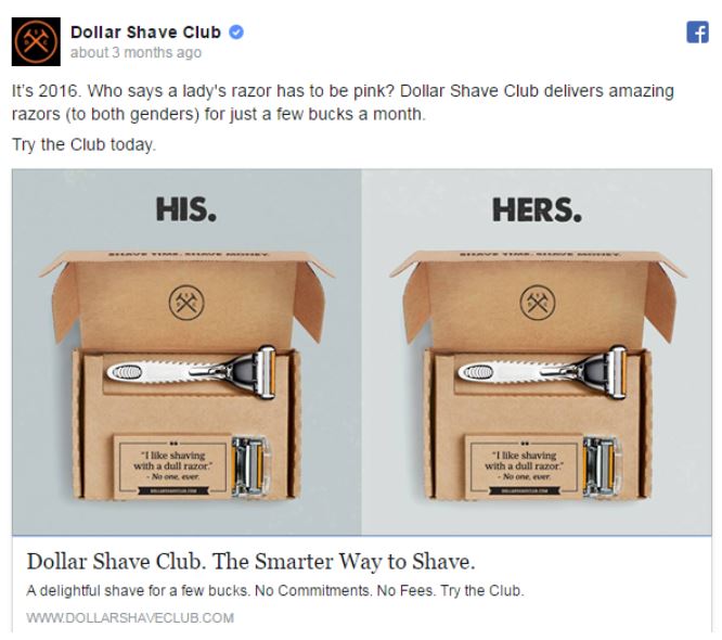 Dollar Shave Club Ad